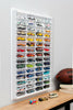 Display For Hot Wheels + COVER Diecast Car Matchbox 1/64 Unit Shelf Storage WH1