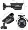 1080P Home Surveillance Camera 4in1 3000TVL HD CCTV Security Camera Outdoor