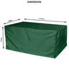 Rectangular Garden Table Cover Waterproof Heavy Duty Outdoor Furniture Covers