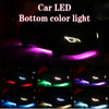 4x RGB LED Under Car Light Strip Underglow Body Neon Lamp Kit Phone App Control