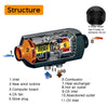 8KW 12V Diesel Air Night Heater LCD Thermostat For Trucks Boat Car Trailer Bus