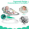 Baby Electric Rocker Toddler Automatic bouncer Newborn Rocking Chair Adjustable