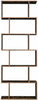 Tall Bookcase Shelving Unit 6 Tier Room Divider Bookshelf Display Storage Rustic