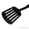 Slotted Turner Black Nylon Non Stick Spatula Heat Resistant Flipper Cooking Tool