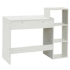 Computer Desk with Bookshelf Bookcase PC Study Table Home Office Workstation UK