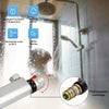 Thermostatic Shower Bar Mixer Valve Tap Chrome Bathroom Twin Bottom 1/2in Outlet