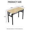 Folding Computer Desk Foldable PC Laptop Workstation Table Home Office Study UK
