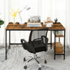 HOOBRO Computer Desk Large Office Desk Sturdy Writing Table Workstation Vintage