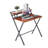 Folding Computer Desk Shelf PC Laptop Desk Home Office Study Table Workstation