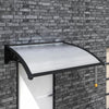 Door Canopy Awning Shelter Front Back Outdoor Porch Patio Window Roof Rain Cover