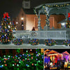 Waterproof String Fairy Lights 20-500 LED Solar Power Battery Outdoor Tree