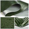 200GSM Tarpaulin Heavy Duty Builders Waterproof Ground Sheet Camping Cover Green