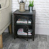 Industrial Cabinet Storage Vintage Unit Metal Cupboard Bedside Cabinet Furniture