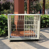 97CM Dog Cage Puppy Pet Crate Travel Carrier Small Medium Large Kennel W/Wheel