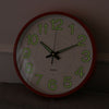12inches Decorative Wall Clock Luminous Clock for Living Room