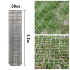 1"x1" Welded Wire Mesh Aviary Fencing Fence Chicken Rabbit Garden Galvanised 30M