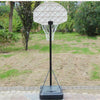 Free Standing Basketball Net Hoop Backboard Adjustable Stand Set Wheels Portable