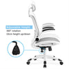 High Back Mesh Office Chair Ergonomic Swivel Chair Adjustable Headrest Armrest