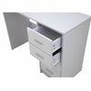 Computer Desk 4 Drawers Home Office Workstation High Gloss White