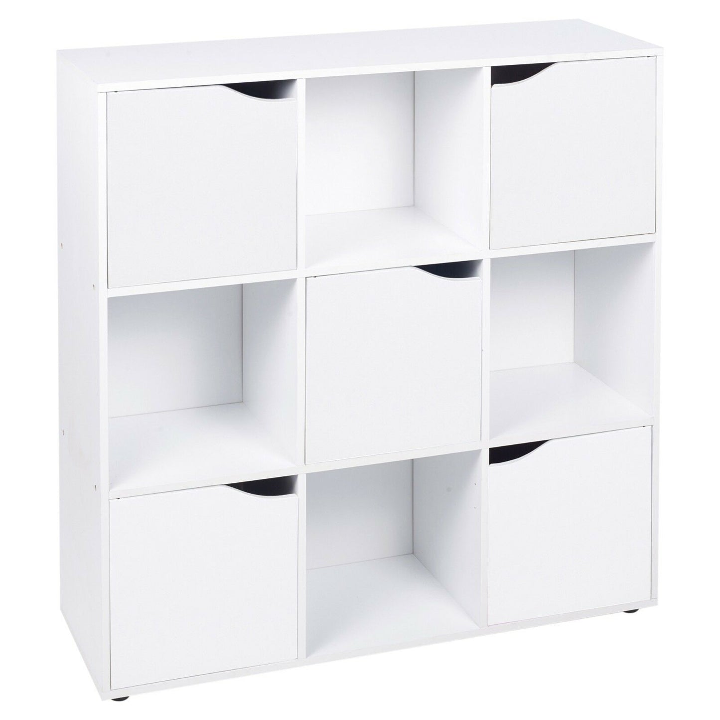 4 6 9 Cube Wooden Bookcase Shelving Display Shelves Storage Unit Wood Shelf Door