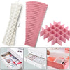 Adjustable Drawer Dividers Storage Organizer Clapboard Plastic Closet Separators