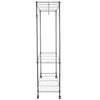 Large Clothes Rail Hanging Coat Stand Shoe Rack Shelf Storage Double Layer
