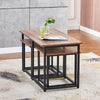 Set of 3 Coffee Table Set Nest of Table for Living Room Nested Tables Side Table