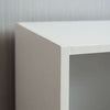 Cube Bookcase 5 Tier Shelf Display Wood Furniture Storage Unit White