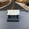 Universal Car Phone Holder Car Phone Cradle Black Mobile Mounts Dash Stand GPS