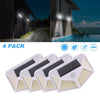 4X 100 LED Solar Powered PIR Motion Sensor solar wall lights Garden light