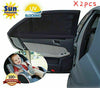 Car Side Window Sun Shades 2Pack Blocking Mosquito Net Mesh For Baby Universal