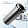 Graphite Crucible 3KG High Purity for Gold Melting Furnace Foundry 2 Edges