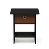 Furinno Dario End Hallway Console Table/ Night Stand Storage Shelf with Drawer