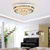 40/50cm Flush Mount Modern Square Ceiling Chandelier Crystal Light Lamp Pendant