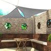 Outdoor Shade Sail Patio Suncreen Awning Garden Sun Canopy UV Protected w/ Rope