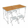 Lightweight Folding protable Picnic dining Camping Table In/Outdoor Garden Party