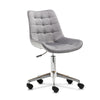 Velvet Office Chair Home Swivel Computer Desk Chair Ergonomic Adjustable Height