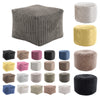 Bean Bag Footstools Foot Rest Stool Pouffe Ottoman Living Room Furniture Beanbag