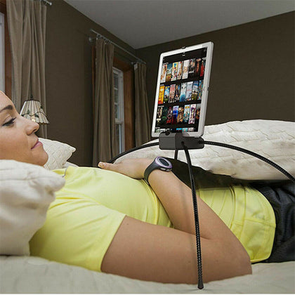 Flexible Spider Legs Tablet Stand Desktop /Bed Holder for iPad Pro Air & iPhone