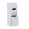 Bathroom Small Floor Wooden Cabinet Narrow Storage Cupboard Toilet With Drawers