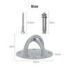 Suspension Mount Anchor Bracket Wall Resistance Hook For Training Yoga Swing Gym