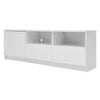 Modern White Living Room Furniture Set Cupboard TV Unit Cabinet 6 Cube Wall Unit