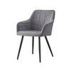 2 Pcs Dining Chairs Armchair PU / Velvet Kitchen Dining Room Restaurant Office