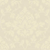 NEW GRANDECO ELITE FLORAL DAMASK PATTERN GLITTER MOTIF EMBOSSED WALLPAPER ROLL
