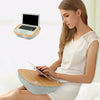 Laptop Tray Lap Desk Cushioned Portable Computer Reading Writing Table Sofa Bed