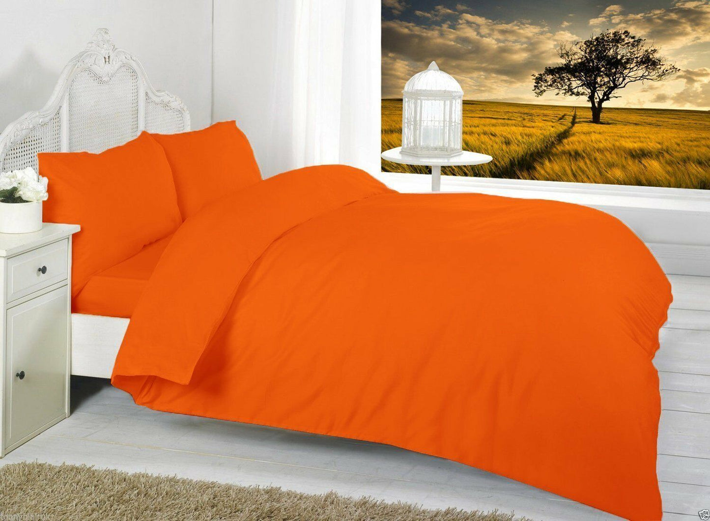 Luxury Duvet Quilt Cover Sets Cotton Blend King Double Single Super 40%