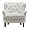 Chesterfield Armchair Wing Back Queen Anne Deep Button Cuddle Chair Sofa Seat