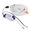 5PCS Dual Color LED Panel Recessed Ceiling Down Light Spotlight Round Cool White
