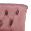 Bedroom Velvet/Linen Button Dressing Chair Cushiony Seat Piano Stool Wooden Legs