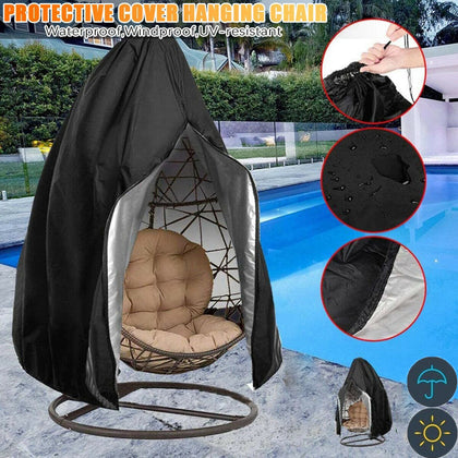 Hanging Swing Egg Chair Cover Garden Patio Outdoor Rain UV Waterproof Protection